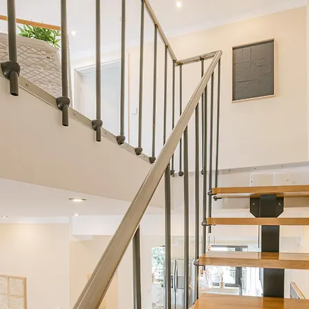 Apartmán Stylisches Loft Mit 2 Baedern & Ac