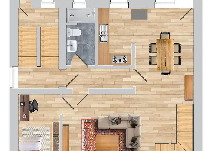 Stylisches Loft Mit 2 Baedern & Ac Lejlighed Mülheim an der Ruhr