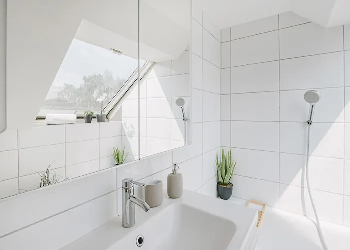 Stylisches Loft Mit 2 Baedern & Ac Lejlighed *